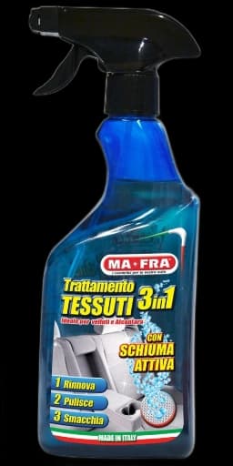 Trattamento Tessuti per pulizia interni auto in tessuto MAFRA ml 500 spry 2